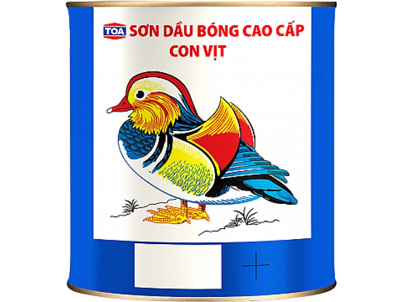 Sơn dầu bóng cao cấp Con Vịt